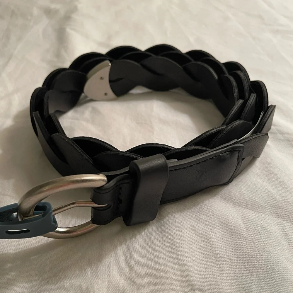 Universal Thread Black Rope Belt Size L
